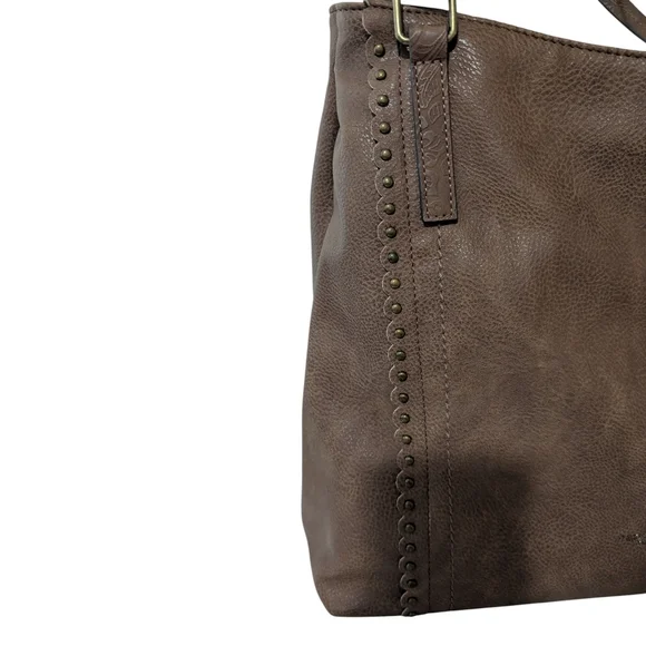 Darcy Marks London Tote Bag Purse Brown Handbag - Picture 2 of 13